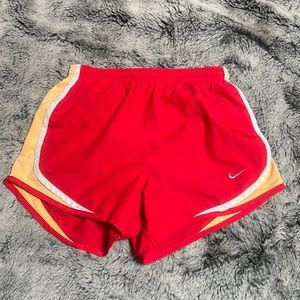 Nike Dri-Fit Red Running Shorts